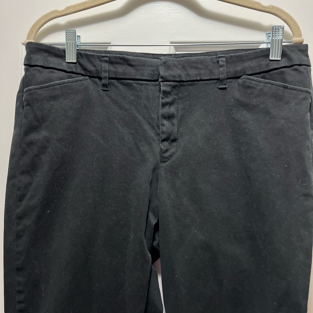 GAP Women's Classic Black Skinny Stretch Ankle Pants Size 12 - Picture 2 of 4
